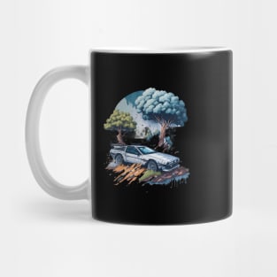 Summer Art DMC DeLorean Mug